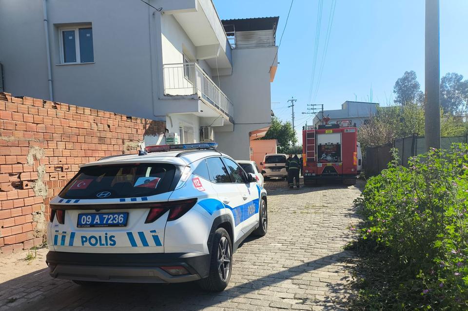 Aydın’da evden yükselen dumanlar paniğe neden oldu