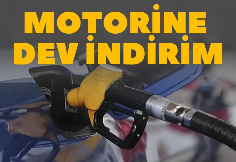 Motorine dev indirim geliyor
