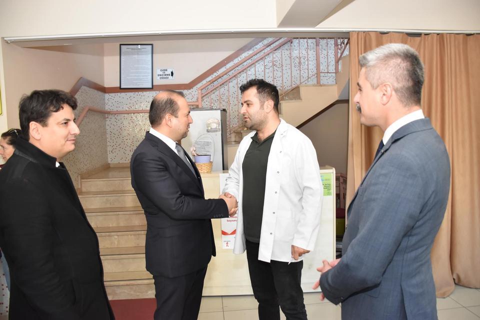 İL SAĞLIK MÜDÜRÜ ŞENKUL, ALTINKUM AİLE SAĞLIĞI MERKEZİ'NDE İNCELEMELERDE BULUNDU