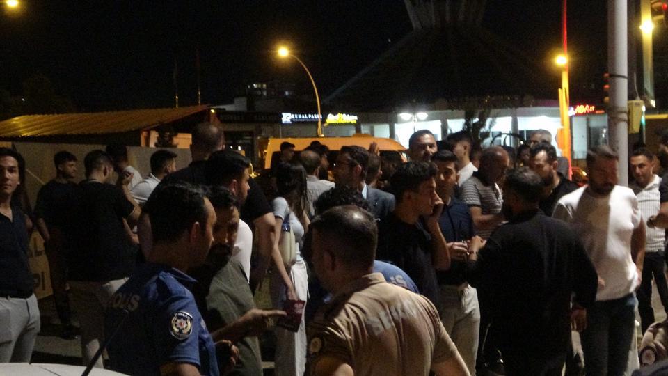 Partililerle vatandaşlar arasında kavga