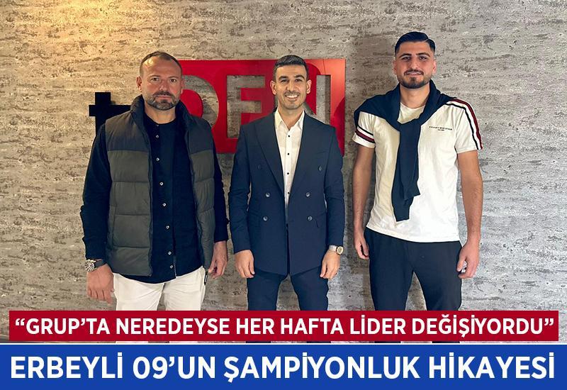 Erbeyli 09'un şampiyonluk hikayesini tvDEN'de anlattılar