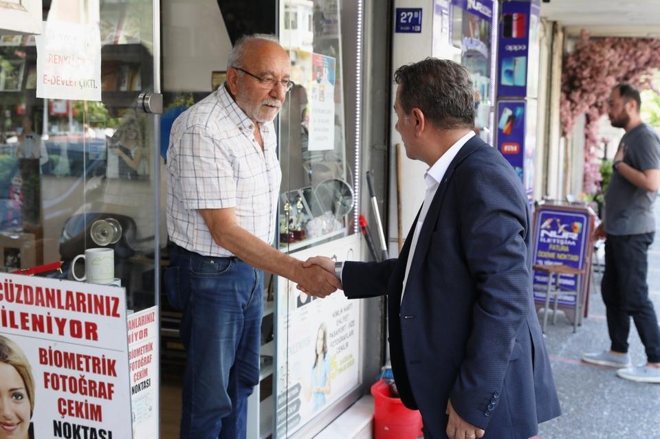 BAŞKAN YETİŞKİN MAHALLE ZİYARETLERİNİ SÜRDÜRÜYOR