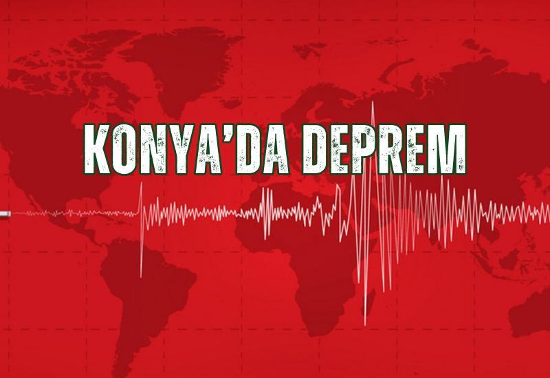 Konya'da deprem