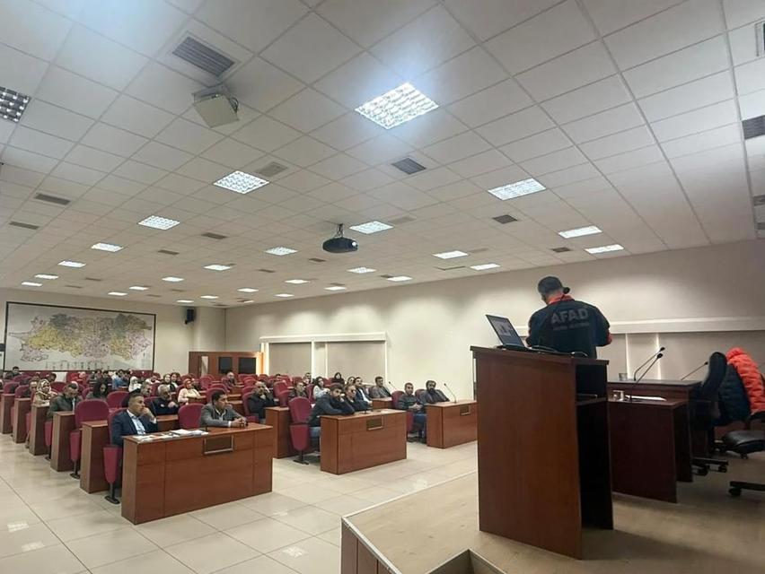 AFAD Aydın'dan kurum personeline eğitim