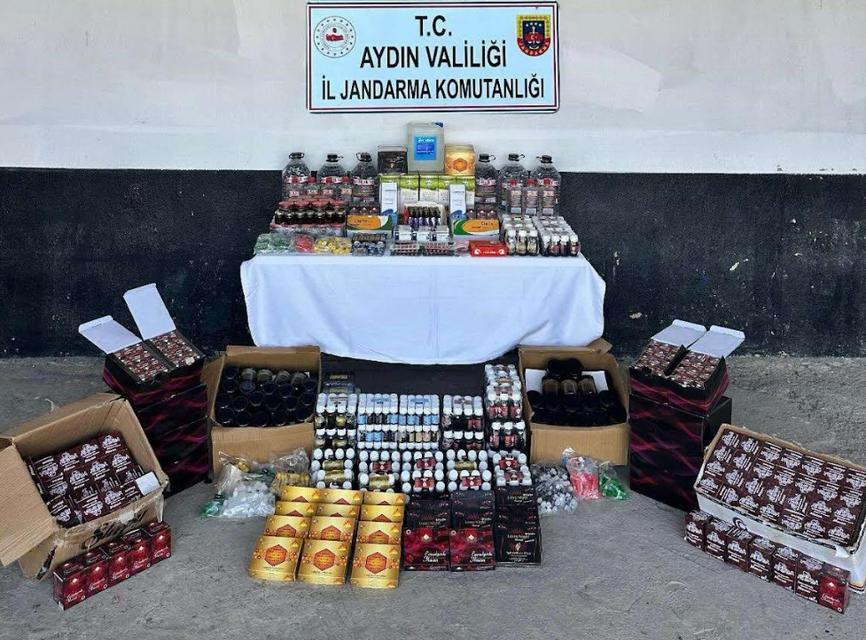 Söke’de Çengel Operasyonu: 4,1 milyon TL’lik kaçak ürün ele geçirildi