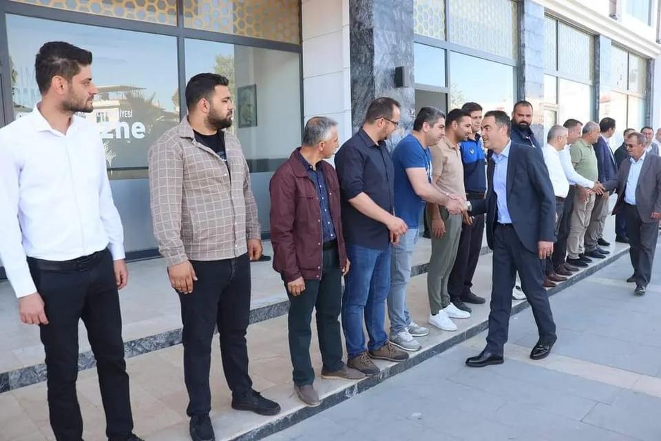 Koçarlı'nın yeni başkanı Arıcı mesaisine başladı