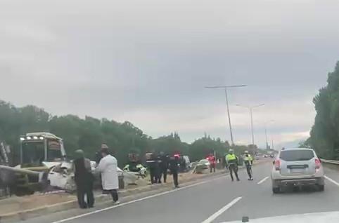 Aydın-Denizli Karayolu’nda feci kaza: 1 ölü