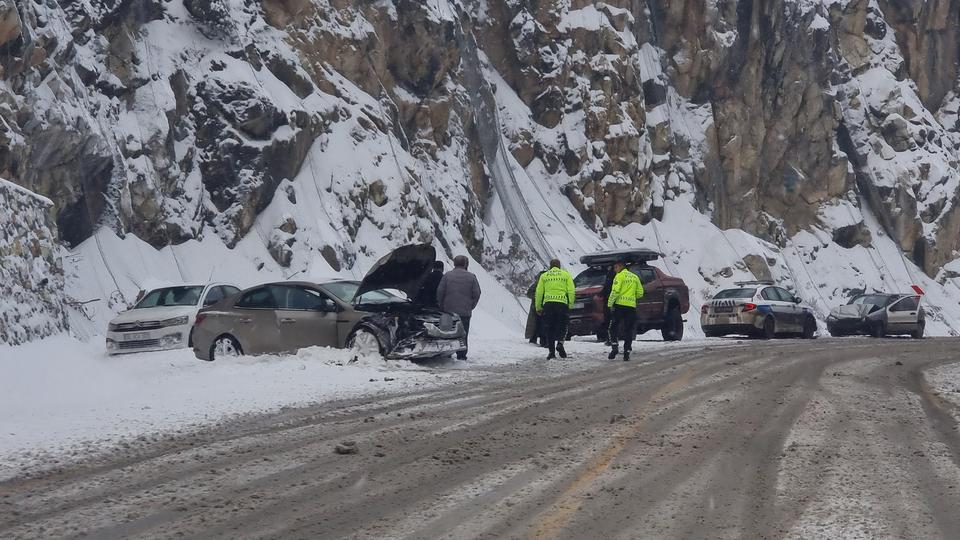Karayolunda üç ayrı kaza