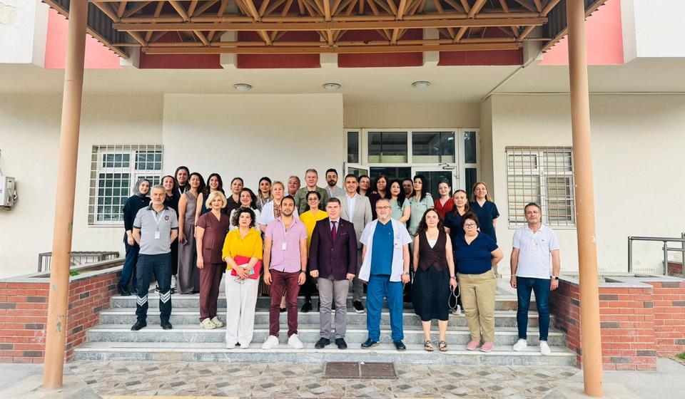 Söke Devlet Hastanesi’nde bayramlaşma töreni düzenlendi