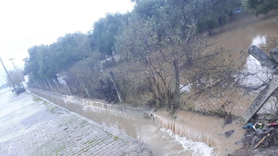 GERMENCİK GÜMÜŞKÖY SERALARINA SU BASTI