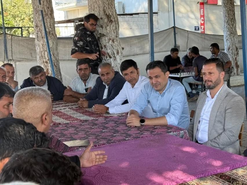 AK Parti MKYK Üyesi Tuncer, İncirliova'da vatandaşlarla bir araya geldi