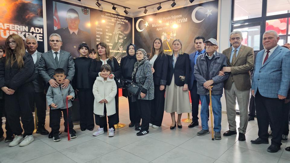 NAZİLLİLİ ŞEHİT TEĞMENİN İSMİ ORTAOKULDA YAŞATILACAK