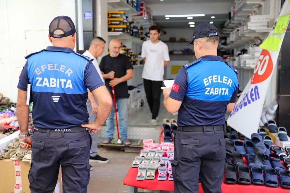 Efeler'in ekiplerinde işgaliye denetimi