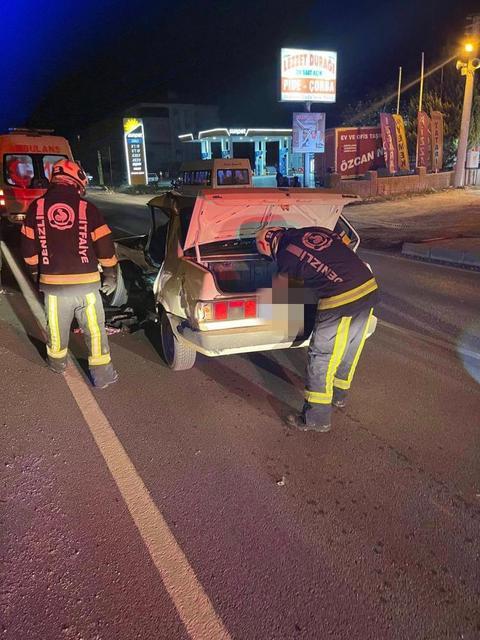 Otomobil ile kamyonet çarpıştı; 1 ölü