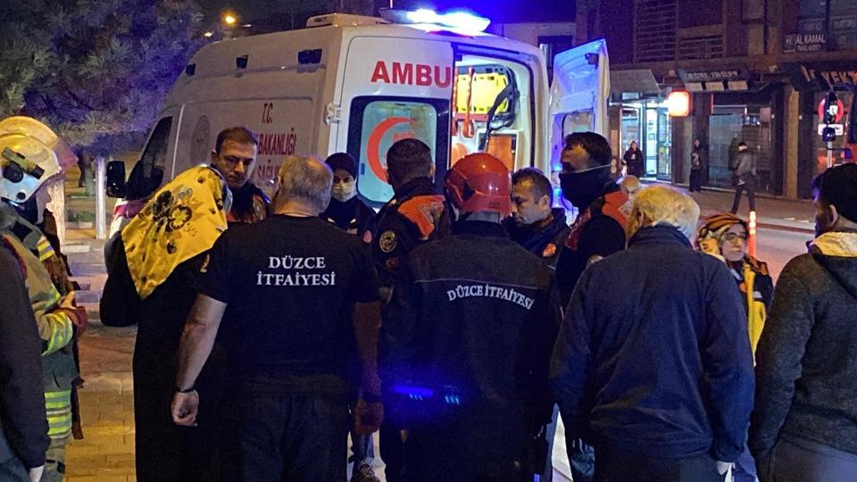 Genç kadın, polis ve itfaiye ekiplerini seferber etti