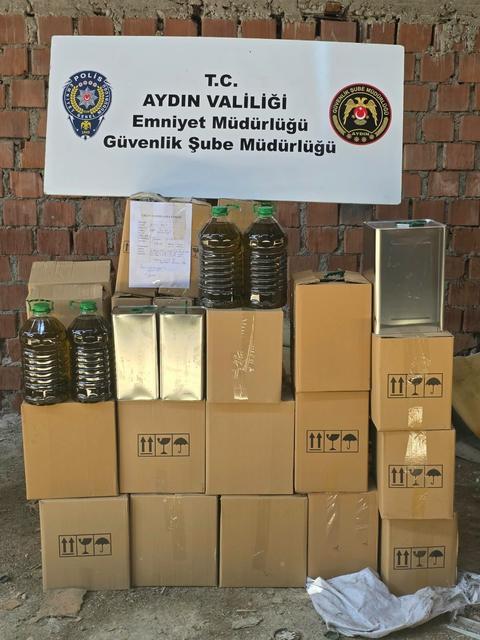 AYDINDA SAHTE YAĞ OPERASYONU: 2,7 MİLYON LİRALIK ÜRÜN ELE GEÇİRİLDİ