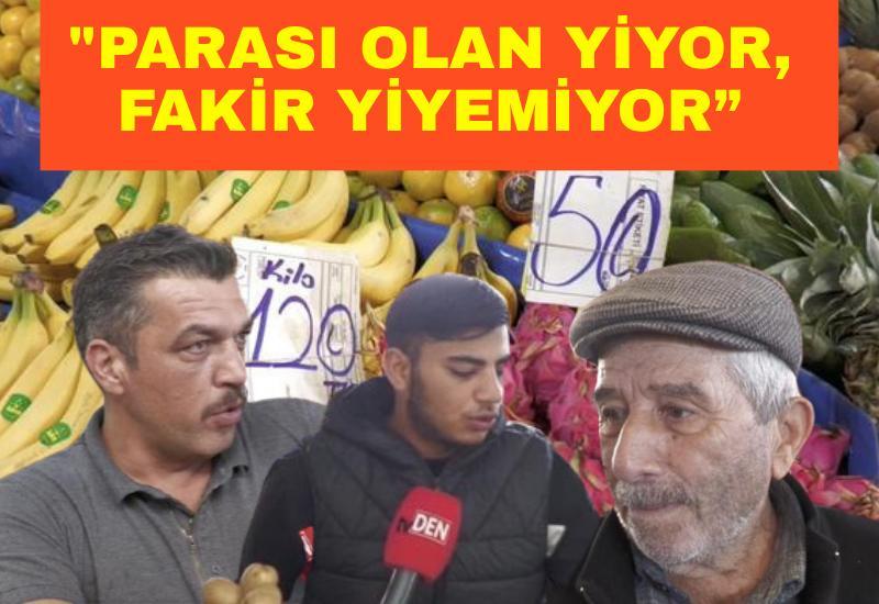 Aydın'da üretici: "Parası olan yiyor, fakir yiyemiyor”