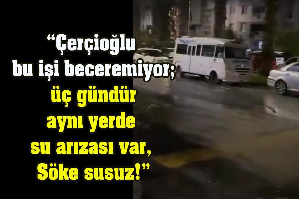 “Çerçioğlu bu işi beceremiyor”