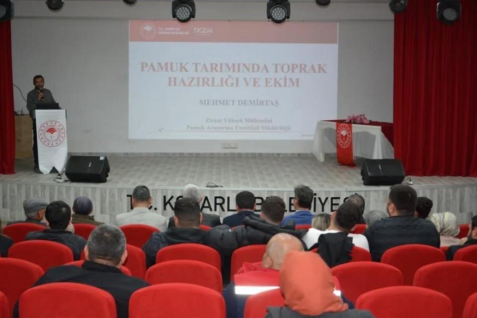 Aydın'da pamukta eğitim seferberliği başladı