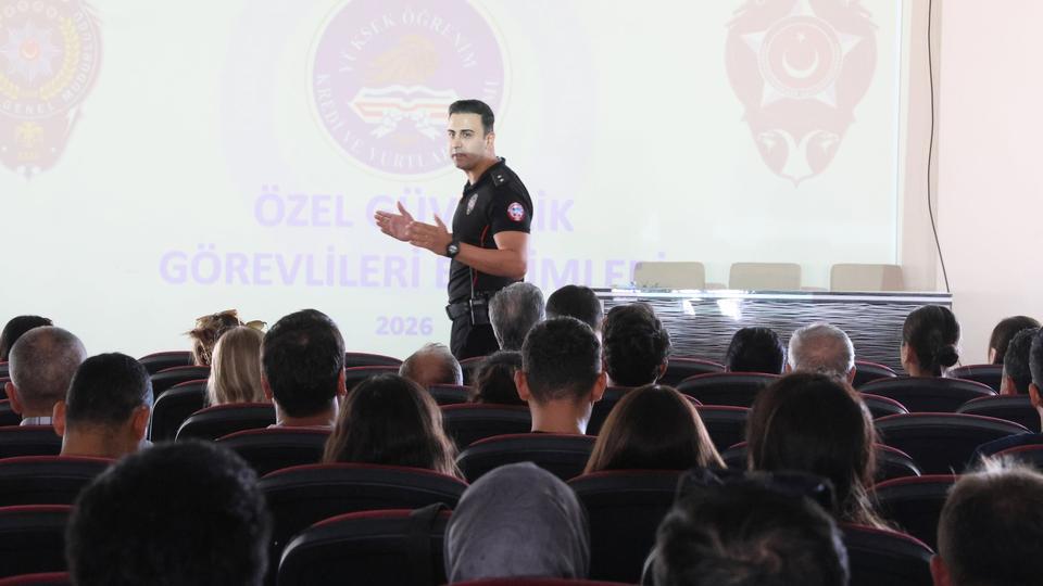 Aydın’da güvenlik personeline yeni eğitim