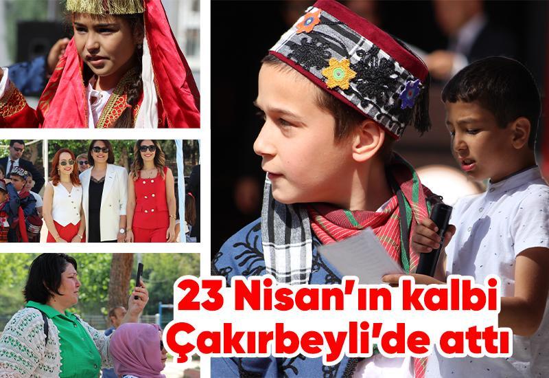 Köy okulunda büyük kutlama: 23 Nisan’ın kalbi Çakırbeyli’de attı