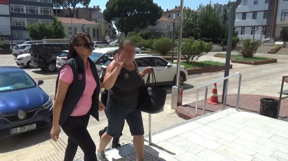 Aydın'da polisi peşine takan kadın adliyeye sevk edildi!