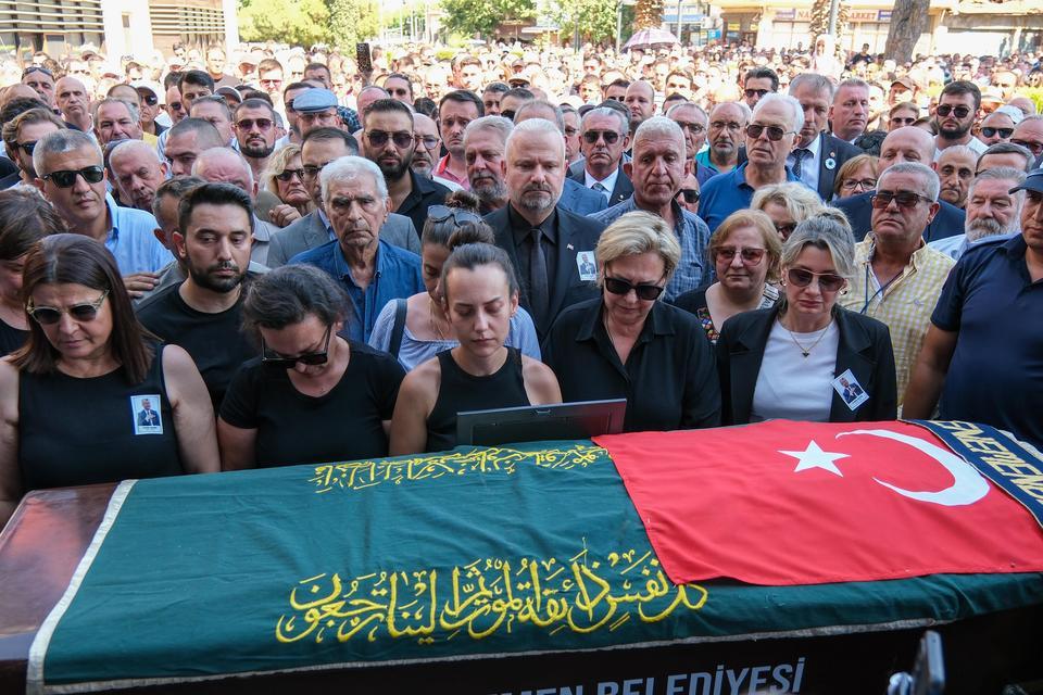 Tahir Şahin’e son görev