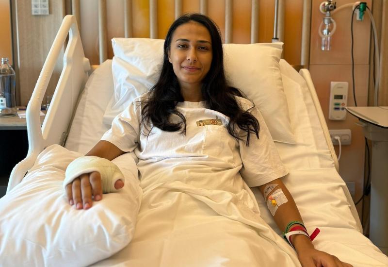Milli voleybolcu Simge Aköz, operasyon geçirdi