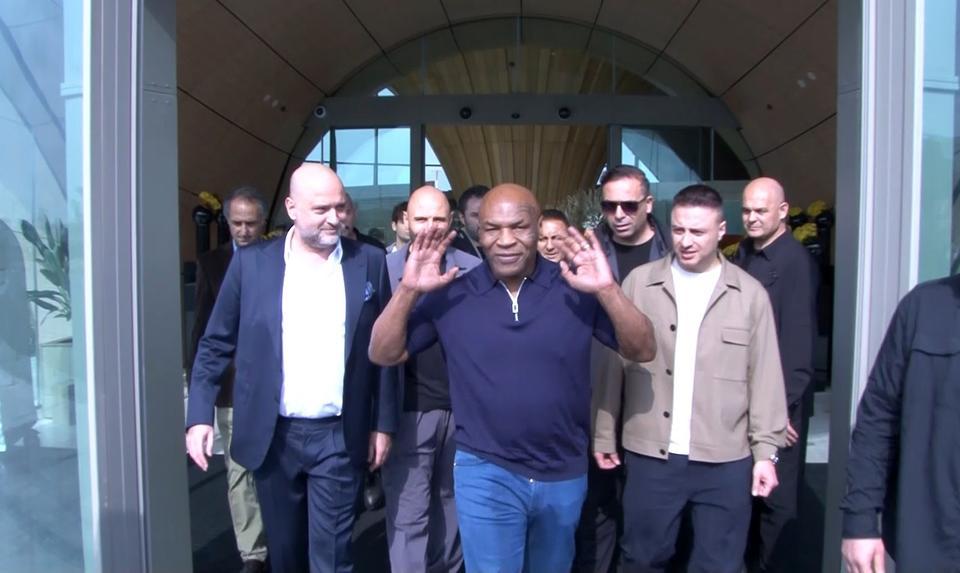 Ünlü boksör Mike Tyson Türkiye'de