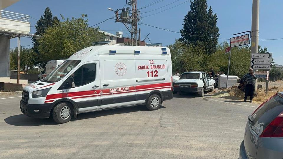 İki otomobilin çarpıştığı kazada 5 kişi yaralandı