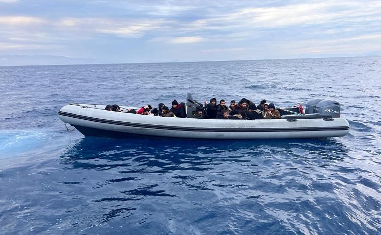 Aydın açıklarında nefes kesen operasyon