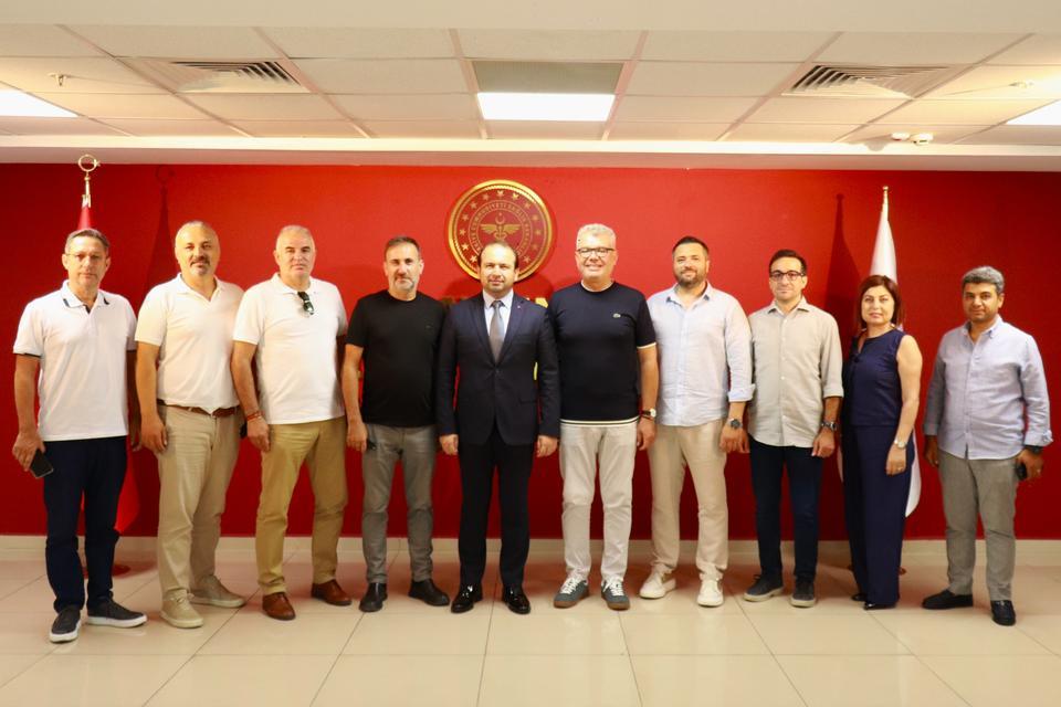 STO'dan Müdür Şenkul’a ziyaret
