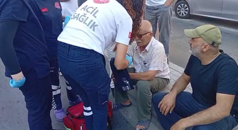 MALTEPE'DE YANGIN: MAHSUR KALAN YAŞLI ADAM KURTARILDI