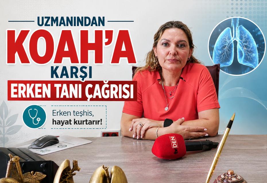 Uzmanından KOAH'a karşı erken tanı çağrısı