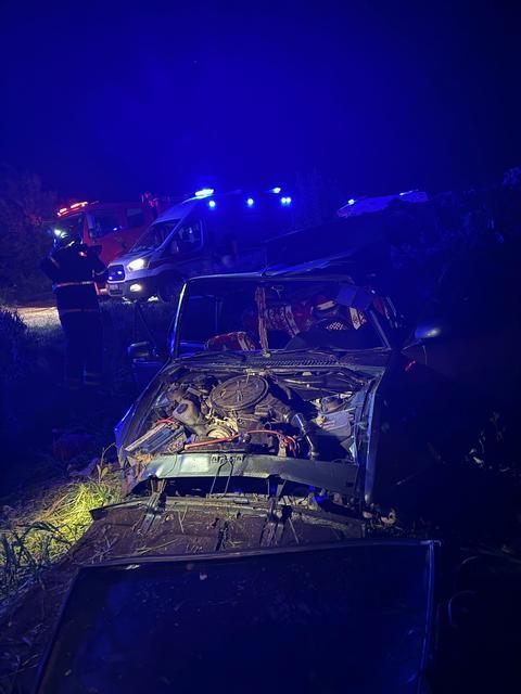 LÜLEBURGAZ'DA TRAFİK KAZASINDA İKİ KİŞİ AĞIR YARALANDI