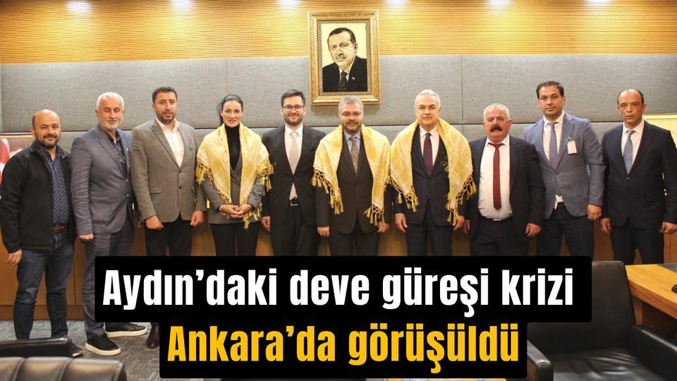 Aydın’daki deve güreşi krizi Ankara’da görüşüldü