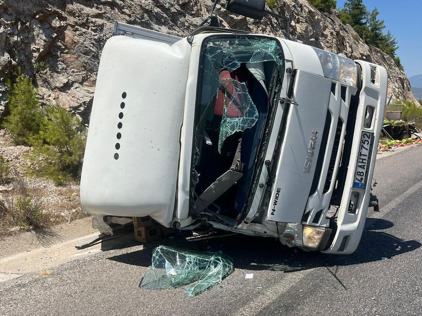 Boğa Yokuşu'nda trafik kazası: 2 yaralı