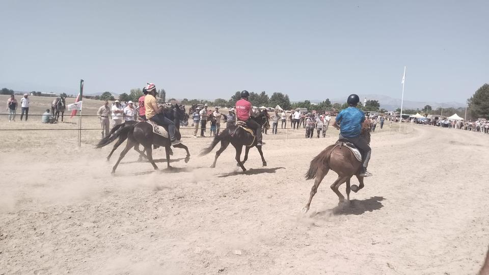Rahvan atlar Baklan Ovası'nda tozu dumana kattı