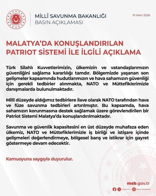 Türkiye’nin hava sahası için yeni önlem