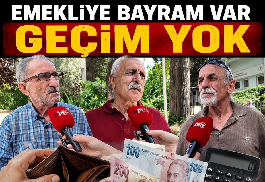 Emekliye bayram var geçim yok