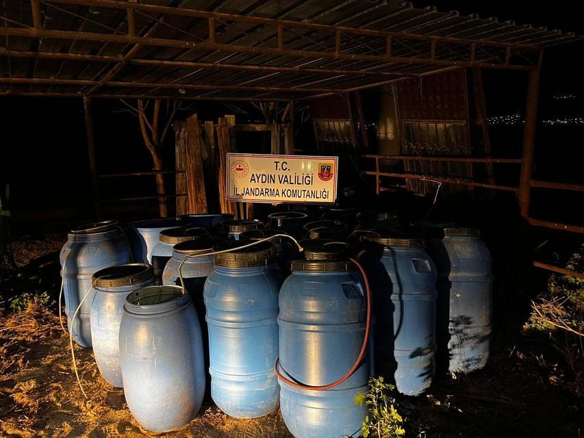 Aydın'da yılbaşı öncesi sahte alkol operasyonu