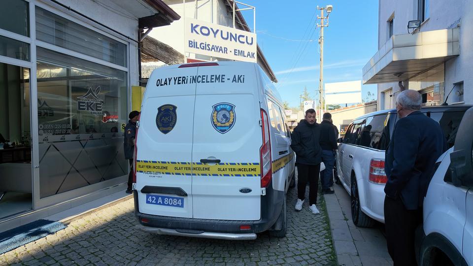 KONYA'DA KIRAATHANEYE TÜFEKLİ SALDIRI: 1 ÖLÜ, 1 YARALI