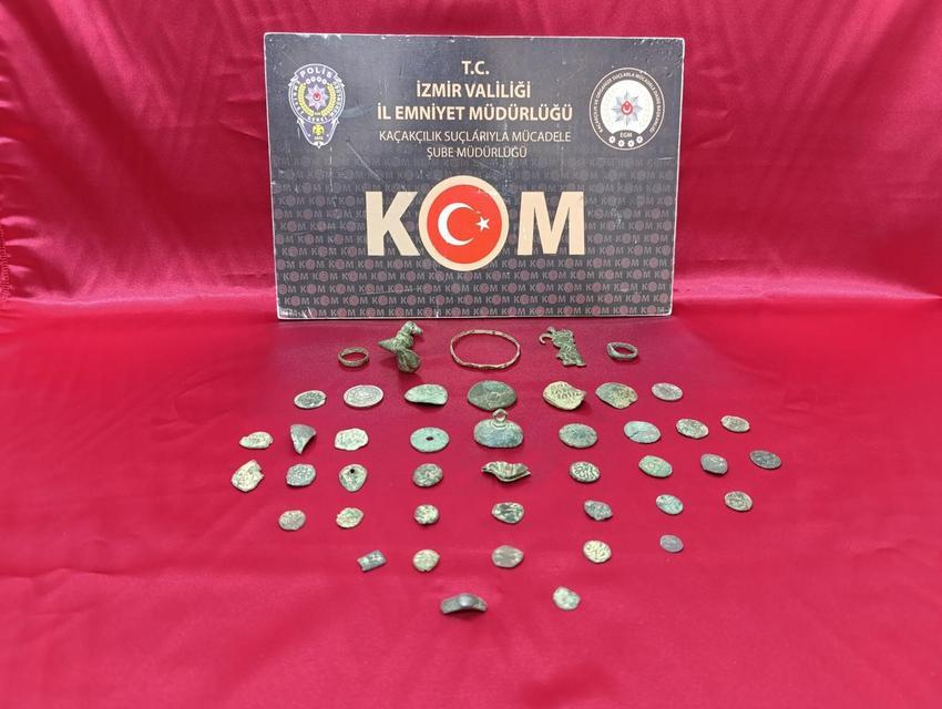 Sahte içkiden tarihi esere: İzmir'de 5 milyon TL'lik operasyon