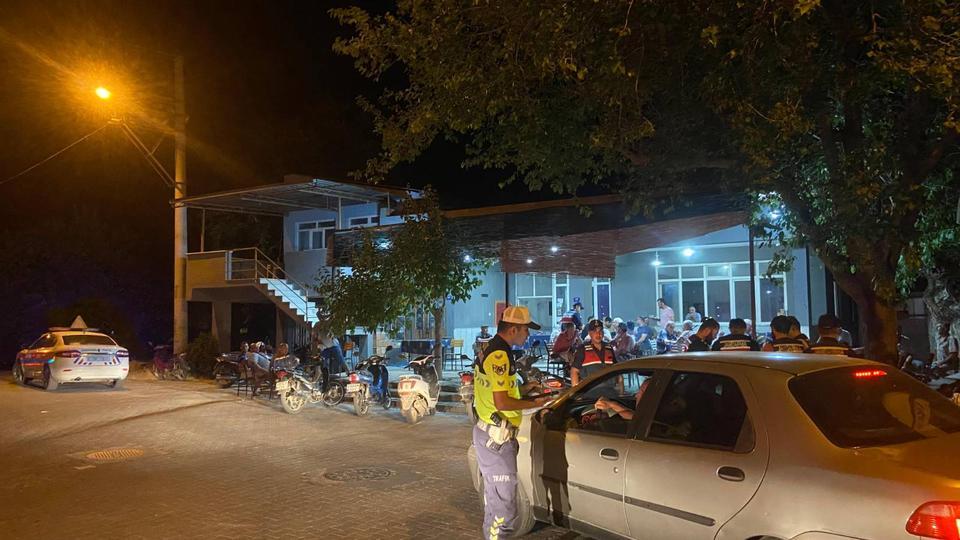 Çine’de gece yarısı ‘Şok’ denetim
