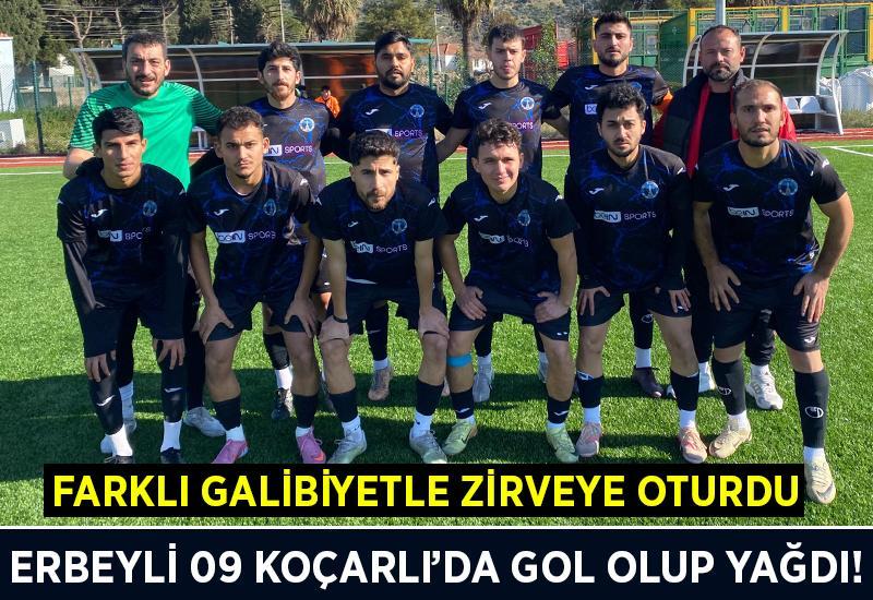 Erbeyli 09, Koçarlı'da gol olup yağdı
