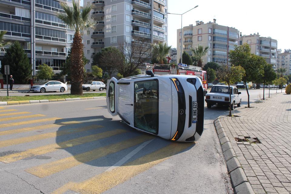 Aydın’da korkutan kaza: 17 yaşındaki genç yaralandı