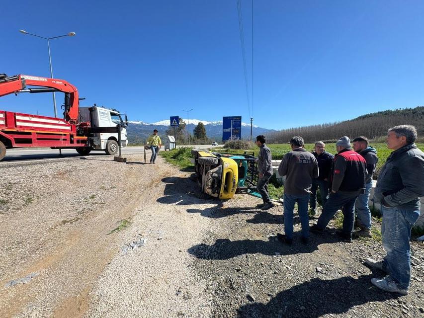 Forklift kazasında ağır yaralanan işçi hayatını kaybetti