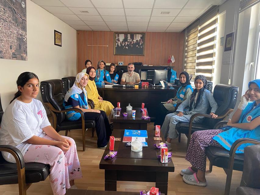 Germencik'te öğrencilerden anlamlı bağış