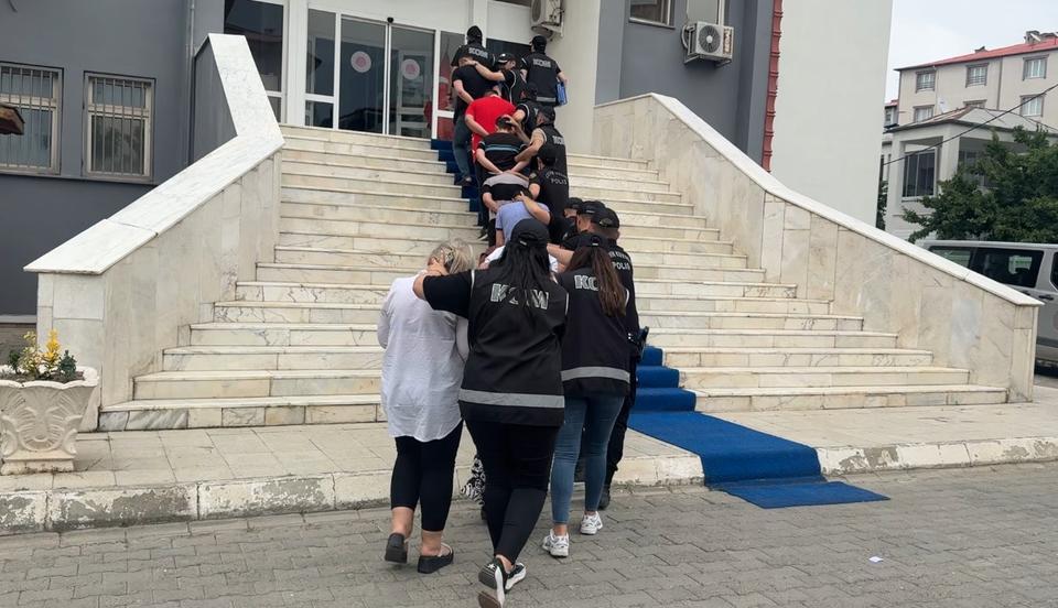 Rüşvet ve uyuşturucu operasyonunda 9 kişi tutuklandı