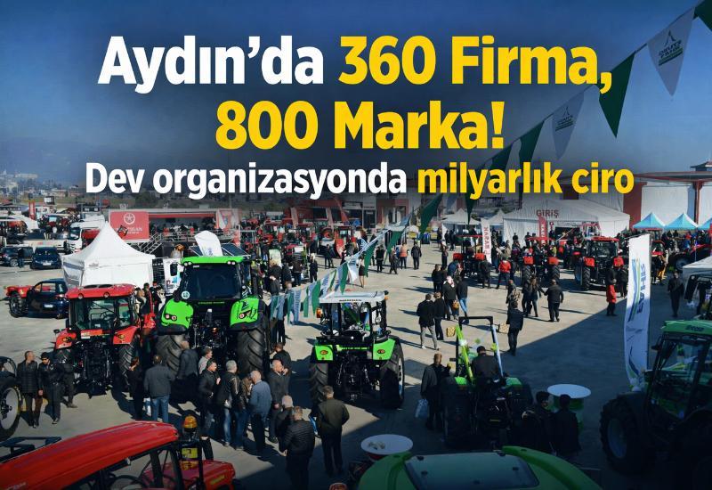 Aydın’da 360 firma, 800 marka! Dev organizasyonda milyarlık ciro